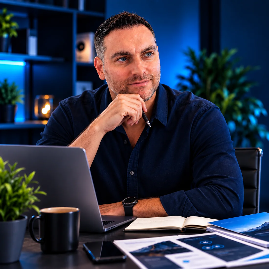 Oliver Brown, founder of Client Mark Studio