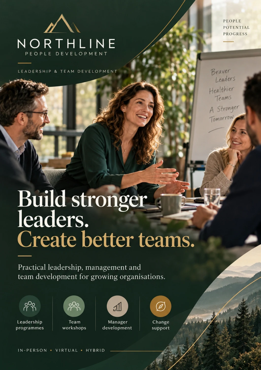 Northline People Development business brochure cover